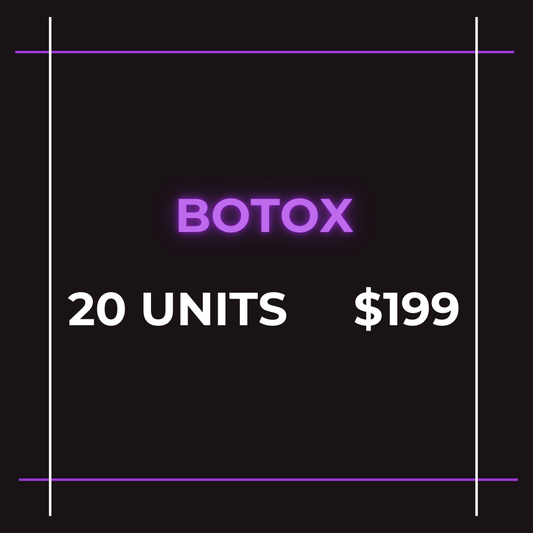 Black Friday- 20 units Botox