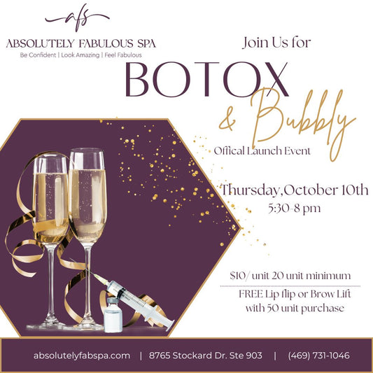 Botox & Bubbly RSVP